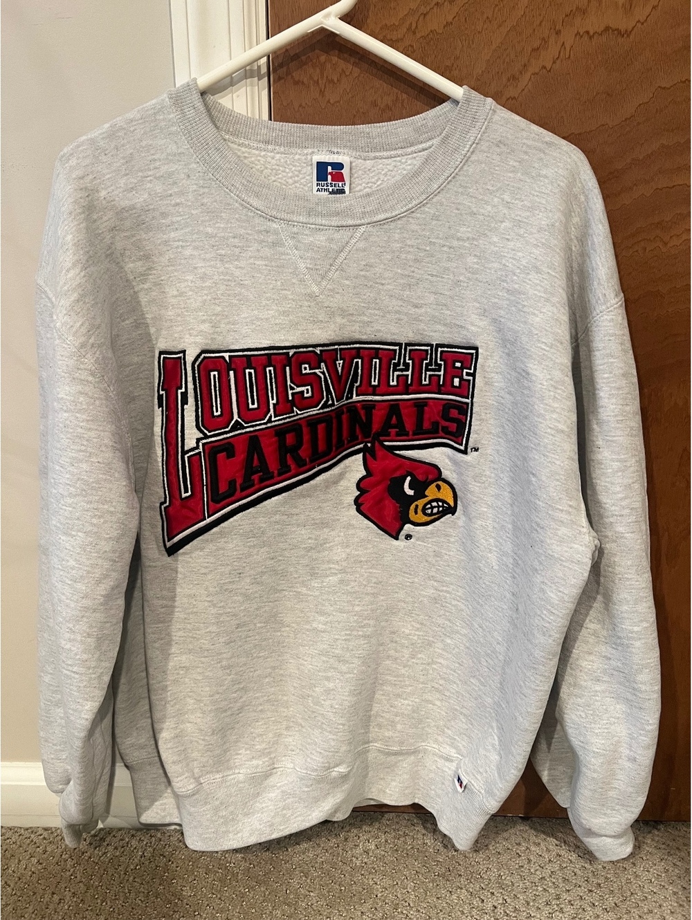 Vintage Russell Louisville Cardinals Crewneck